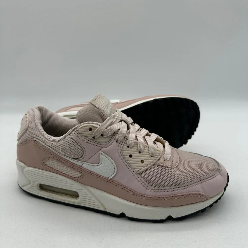 Nike DH8010-600 Womens Size 6.5 Shoes Air Max 90 Barely Rose Pink‎ Sneakers
